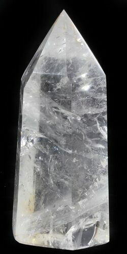 Polished Quartz Crystal Point - Madagascar #55770